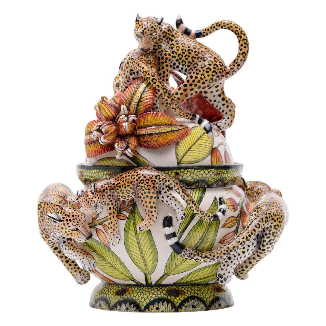 Leopard Tureen