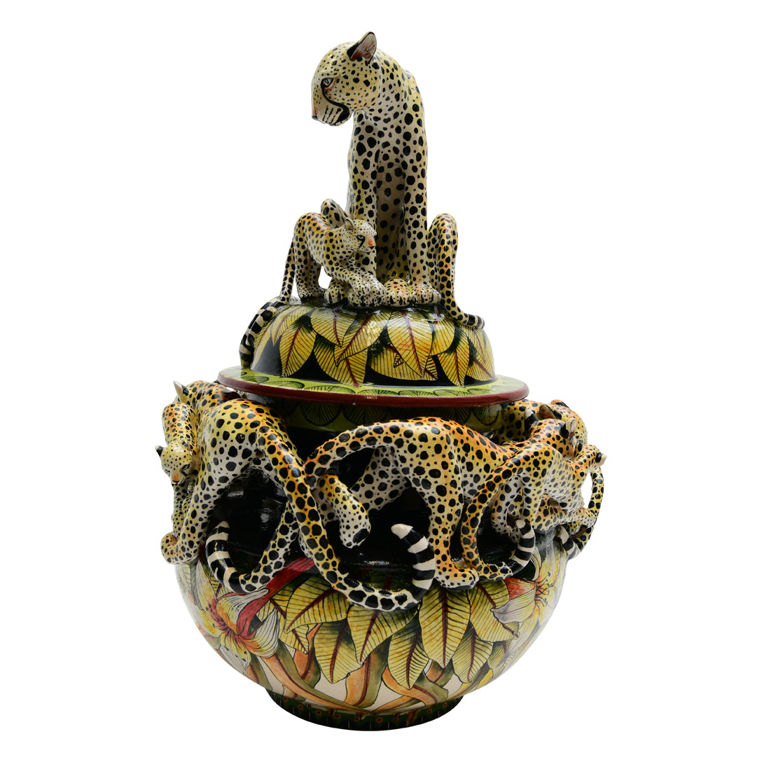 Zebra & Cheetah teapot