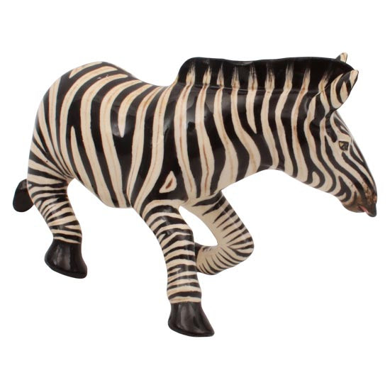 Zebra sculpture