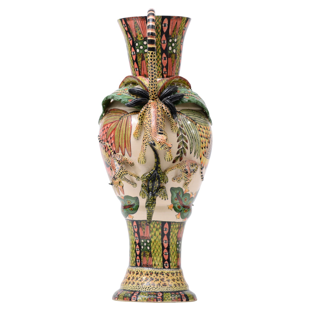 Leopard Vase