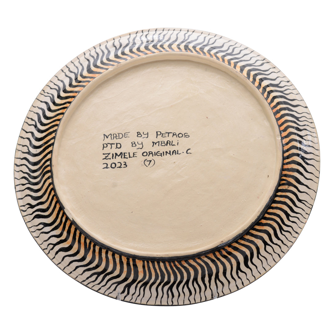 Zebra Plate