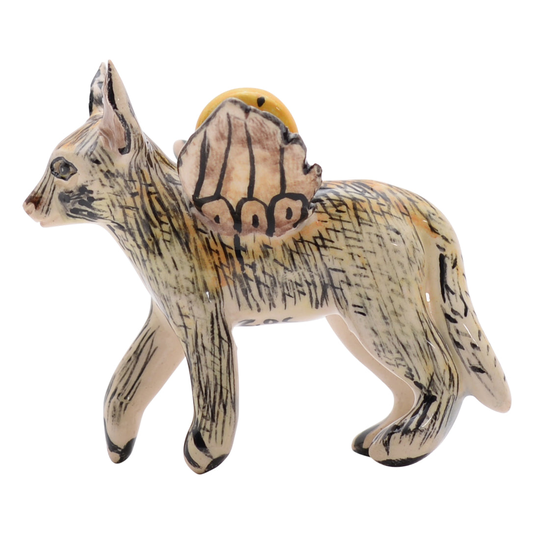 Hyena flying ornament